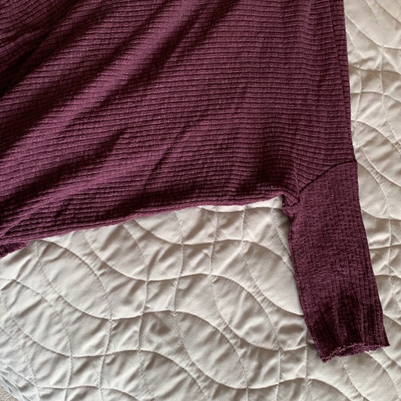 Free People cowl neck open back top - Picture 2 of 4